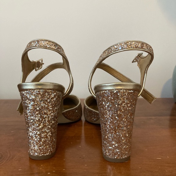 J. Crew Glitter Pointy-toe heels - Picture 8 of 9